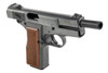 Marushin Browning Hi-Power Canadian Model Gun - Excellent Heavy Weight with Wood Grip
