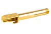 Nine Ball Non-Recoil 2-Way Outer Barrel w/ 14mm CCW Adapter for Tokyo Marui G19 Gen5 MOS GBB - Gold