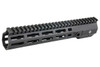 Angry Gun TR Style M-Lok Handguard Rail for AEG / GBB / PTW Airsoft M4 Series - (10.75 inch, Black)