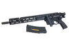 Double Eagle DWS-180 13.9 GBB Rifle Airsoft (Black) - Folding Stock with Dmag