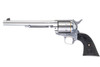Tanaka SAA 2nd Generation 7.5 inch Non Fluted Cylinder 'PEGASAS 2' Gas Revolver - Stainless Finish ABS
