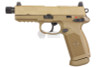 Cybergun FN Herstal FNX45 Tactical Airsoft Gas Blowback Pistol (by VFC) - TAN