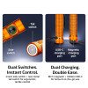 OLIGHT Baton 4 Pro EDC Flashlight - Orange