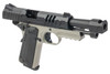 KJ Works KP-24 1911 GBB Airsoft Pistol - Grey Two Tone (Full Metal)