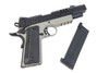 KJ Works KP-24 1911 GBB Airsoft Pistol - Grey Two Tone (Full Metal)