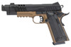 KJ Works KP-24 1911 CO2 Airsoft Pistol - Tan Two Tone (Full Metal)
