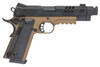 KJ Works KP-24 1911 CO2 Airsoft Pistol - Tan Two Tone (Full Metal)