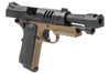 KJ Works KP-24 1911 CO2 Airsoft Pistol - Tan Two Tone (Full Metal)