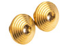 Dr. Black Stainless Steel Custom Grip Screw for Aluminum Grip - Type C (2pcs/set) - Gold