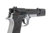 Tanaka 92FS Professional Comp Evolution 2 Heavyweight Model Gun w/ Suppressor (LEON's Gun) - Two Tone