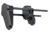Airsoft Artisan 6 Position Retractable Stock for Guns Modify SCAR L GBB - Black