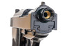 WE P38 Shorty Airsoft GBB Airsoft Pistol w/ Silencer - Black
