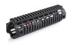 IMI Defense Aluminium Quad Rail Mid Length Drop In for M4 / M16 Series - BK