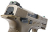 Tokyo Marui M&P9 V Custom Green Gas Airsoft Pistol - FDE