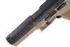 KJ Works ASG CZ P-09 Duty CO2 Airsoft Pistol (ASG Licensed) - TAN