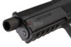 KJ Works ASG CZ P-09 Duty CO2 Airsoft Pistol (Threaded Barrel Version) (ASG Licensed) - Black