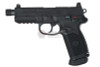 Cybergun FN Herstal FNX45 Tactical Airsoft Gas Blowback Pistol (by VFC) - Black
