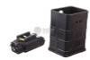 Blackcat Airsoft Tactical Flashlight for 20mm Rail - Black