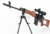 Blackcat Airsoft 1/3 Scale Mini Model Gun SVD - Wooden