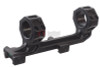 Blackcat Airsoft 25/30mm GE Dual Scope Mount - Black