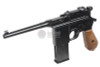 WE Mauser M712 Green Gas Airsoft Pistol - Black