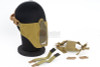 TMC PDW Soft Slide 2.0 Mesh Airsoft Mask - Khaki