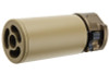 GK Tactical WARDEN Suppressor (14mm CCW) Version 2 - TAN