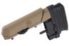 ARES Amoeba Striker Tactical Advanced Butt Pad with Cheek Pad - Dark Earth
