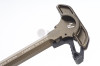 Strike Industries Charging Handle with Black Extended Latch Combo - FDE