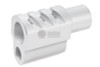5KU 1911 Punisher Compensator For Tokyo Marui 1911 Style 2 - Silver