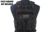 TMC Helmet Back Panel for 420 Plate Carrier - Black