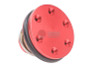SHS Aluminum CNC AEG Piston Head - Red