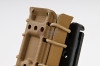 GK Tactical 0305 Kydex Single Stack Pistol Magazine Carrier - Coyote Brown