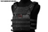 Crye Precision (By ZShot) Adaptive Vest System / Jumpable Plate Carrier Molle Front Flap (Black)