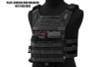 Crye Precision (By ZShot) AVS / JPC Molle Front Flap w/ Flat M4 Pouches (Black)