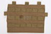 Crye Precision (By ZShot) Adaptive Vest System / Jumpable Plate Carrier Molle Front Flap (Coyote Brown)