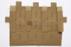 Crye Precision (By ZShot) Adaptive Vest System / Jumpable Plate Carrier Molle Front Flap (Coyote Brown)