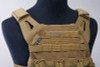Crye Precision (By ZShot) Jumpable Plate Carrier JPC 2.0 w/ Flat M4 Molle Front Flap (M Size / Coyote Brown)