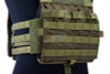Crye Precision (By ZShot) Jumpable Plate Carrier JPC 2.0 w/ Flat M4 Molle Front Flap (M Size / Ranger Green)