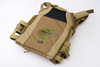 Crye Precision (By ZShot) Jumpable Plate Carrier JPC 2.0 w/ Flat M4 Molle Front Flap (L Size / Coyote Brown)