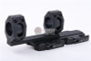 Blackcat Airsoft 25/30 mm QD Extension Dual Scope Mount - Black