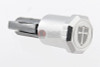 Crusader VFC M4 GBB Forward Assist Button - Silver (Compatible with HK416 GBB Series)