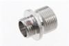 Dynamic Precision Stainless Steel Silencer Adapter M11 CW to M14 CCW - Silver