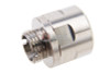 COWCOW Technology A01 Stainless Steel Silencer Adapter (11mm CW to 14mm CCW) - Silver