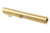 COWCOW Technology OB1 Stainless Steel Threaded Outer Barrel for Tokyo Marui Hi-Capa 5.1 GBB Series (.45 marking) - Gold
