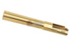 COWCOW Technology OB1 Stainless Steel Threaded Outer Barrel for Tokyo Marui Hi-Capa 5.1 GBB Series (.45 marking) - Gold