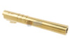 COWCOW Technology OB1 Stainless Steel Threaded Outer Barrel for Tokyo Marui Hi-Capa 5.1 GBB Series (.40 marking) - Gold
