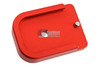COWCOW Technology D01 Dottac Magazine Base for Tokyo Marui Hi-Capa GBB Magazine - Red