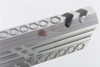 Gunsmith Bros CNC Aluminum Smoking Holes Standard Set for Tokyo Marui Hi-Capa Series - Silver