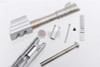Gunsmith Bros CNC Aluminum Smoking Holes Standard Set for Tokyo Marui Hi-Capa Series - Silver